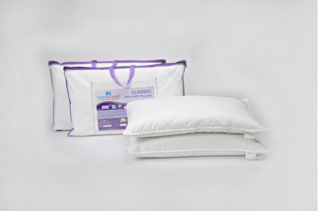 Feel Complete Comfort & Sound Sleep with Quality Down Feather Pillows