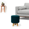 Tall Knitted Footstool