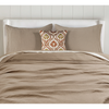 Dune Harmony Mulmul Bed Spread with Embroidered Cushion Covers