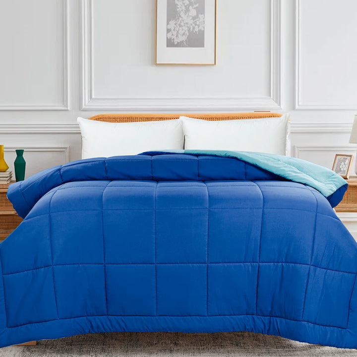 COOL FINISH PREMIUM 500 GSM - SOLID REVERSIBLE WINTER SHIELD ACUTE WINTER DUVET