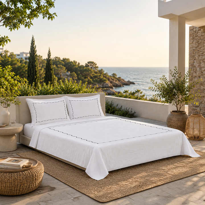 Royal Knot Super King Bedsheet Set