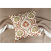 Dune Harmony Mulmul Bed Spread with Embroidered Cushion Covers
