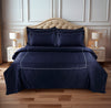 URBAN COUTURE - 300 TC  LINEN SET WITH LINE EMBROIDERY