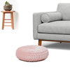 Velvet Pleated Pouffe
