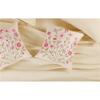 Bloom Elan Mulmul Bed Spread with Embroidered Cushion Covers