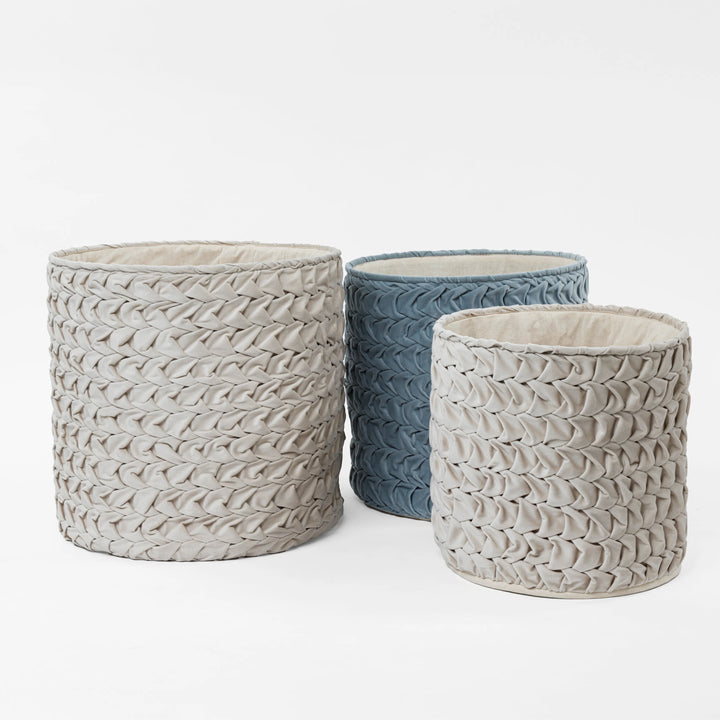 Soft Velvet Smoking Storage Basket
