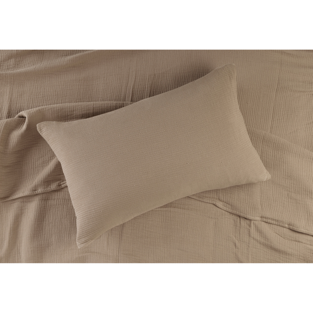 Plain Mulmul Bed Spread