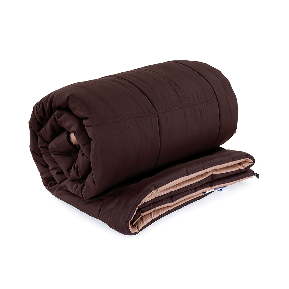 SOLID REVERSIBLE WINTER PLEASURE ALL SEASON DUVET 250 GSM