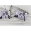 Silver Cloud Elan Mulmul Bed Spread with Embroidered Cushion Covers