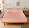 URBAN COUTURE - 300 TC   BED SHEET SET WITH LINE EMBROIDERY