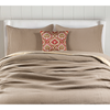 Dune Harmony Mulmul Bed Spread with Embroidered Cushion Covers