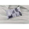 Silver Cloud Elan Mulmul Bed Spread with Embroidered Cushion Covers