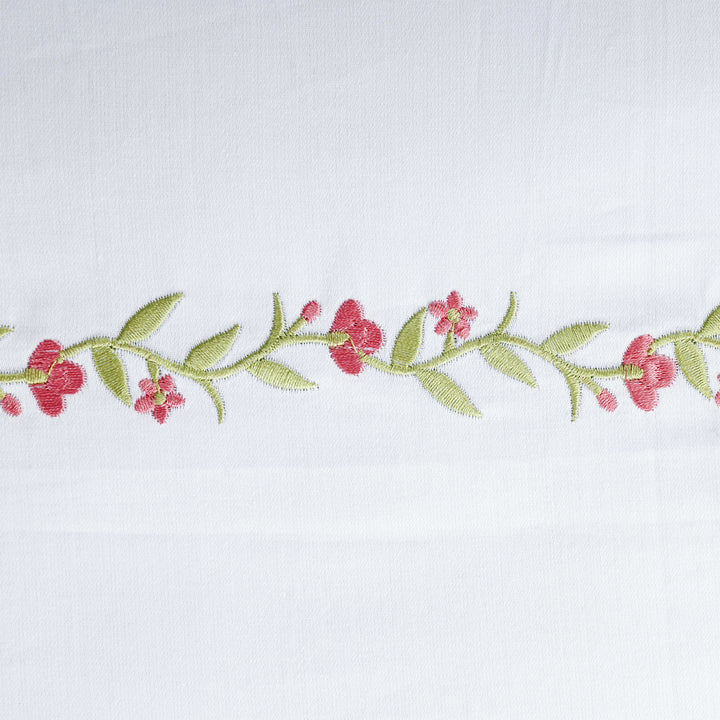 Pink Meadow Super King Bedsheet Set