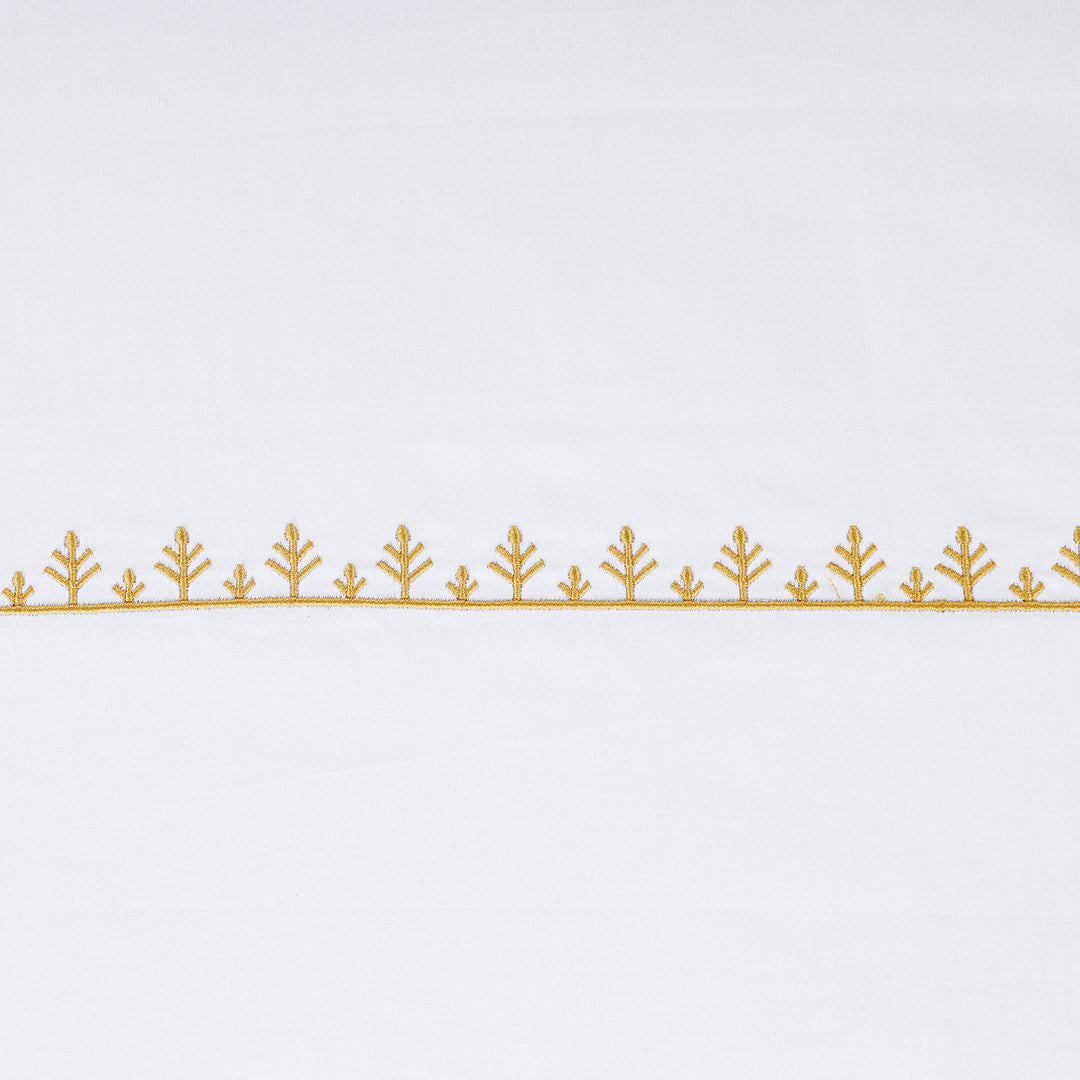 Golden Leaf Super King Bedsheet Set