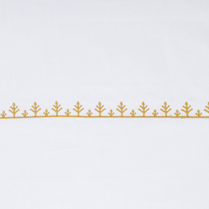 Golden Leaf Super King Bedsheet Set