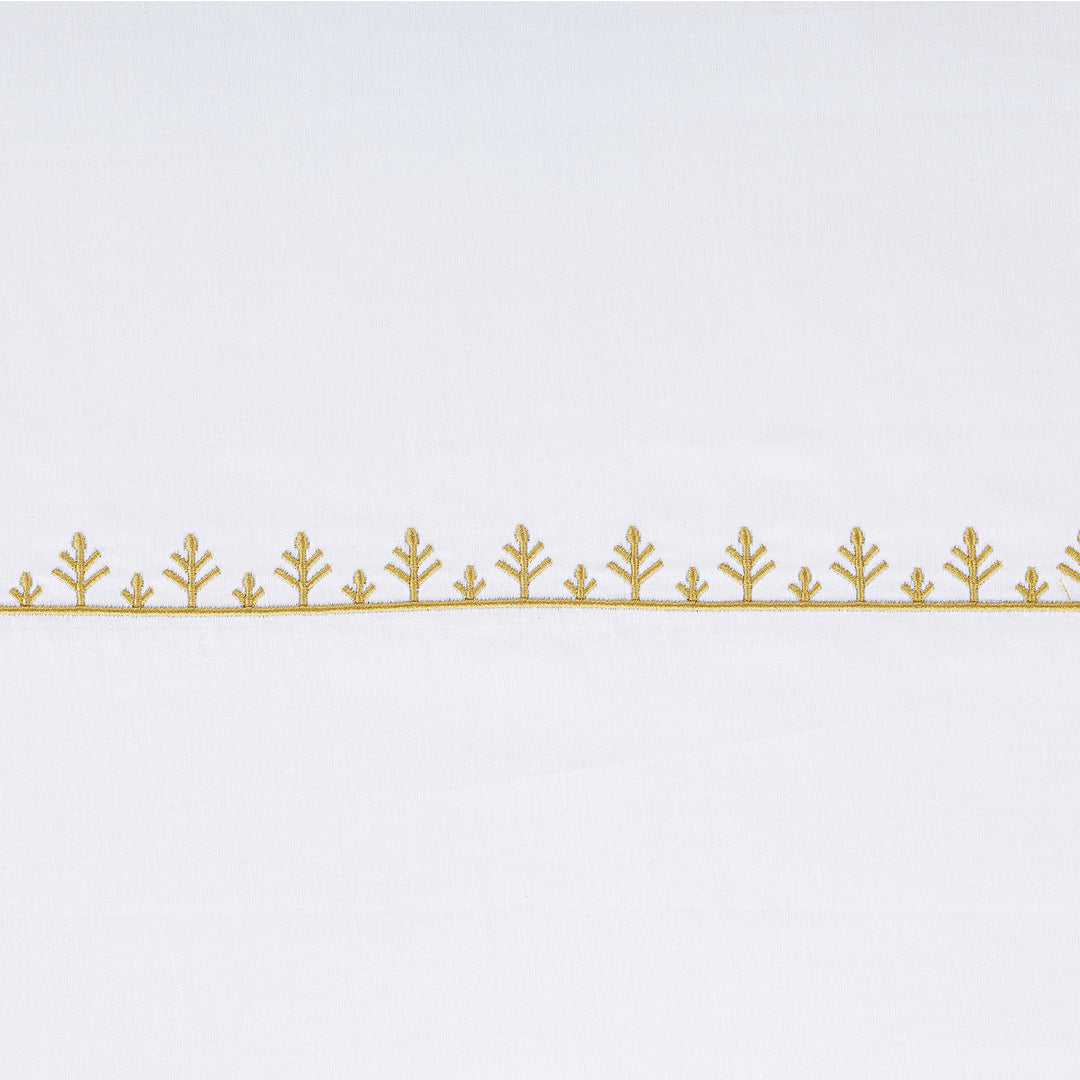 Golden Leaf Super King Bedsheet Set