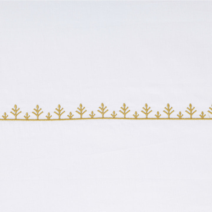 Golden Leaf Super King Bedsheet Set