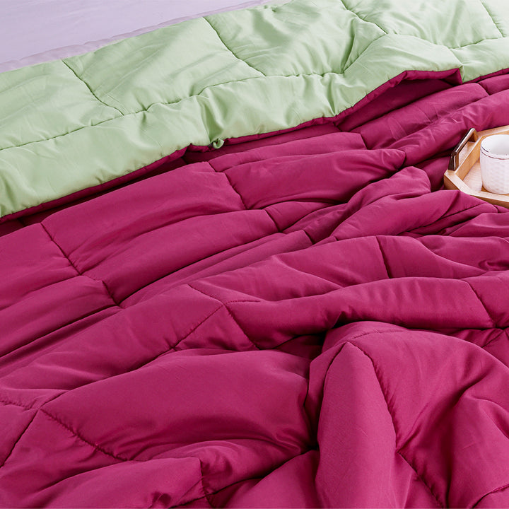 COOL FINISH PREMIUM 500 GSM - SOLID REVERSIBLE WINTER SHIELD ACUTE WINTER DUVET