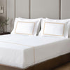 Golden Leaf Super King Bedsheet Set