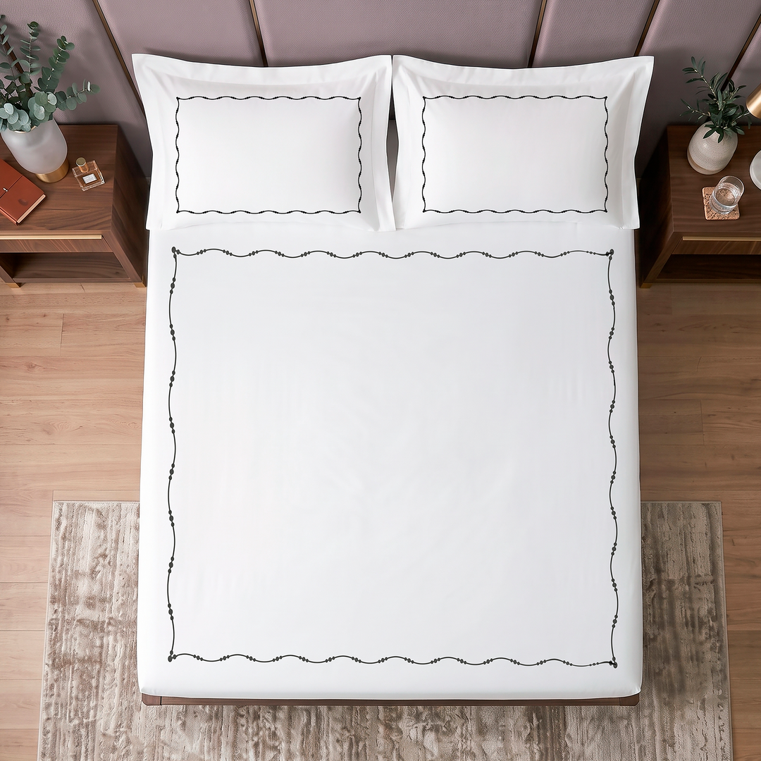 Royal Knot Super King Bedsheet Set