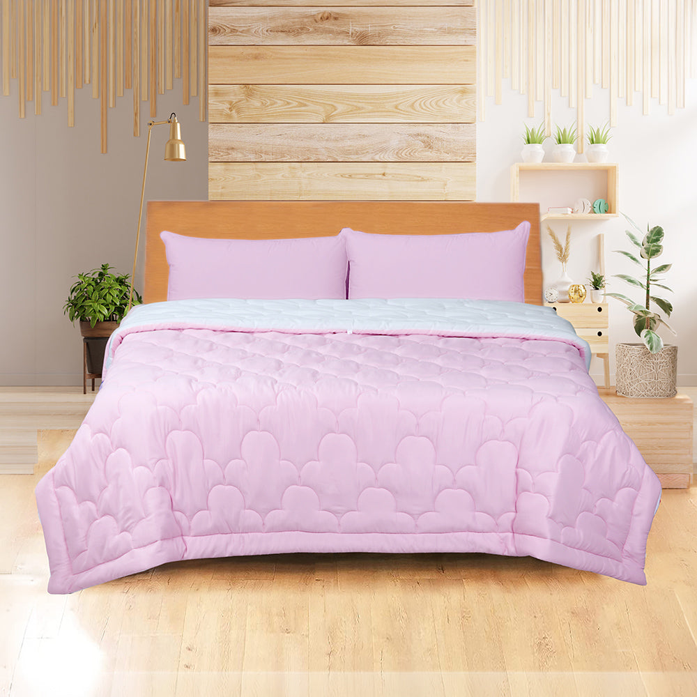 SOLID REVERSIBLE WINTER PLEASURE ALL SEASON DUVET 250 GSM