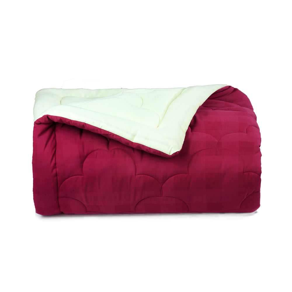 SOLID REVERSIBLE WINTER PLEASURE ALL SEASON DUVET 250 GSM
