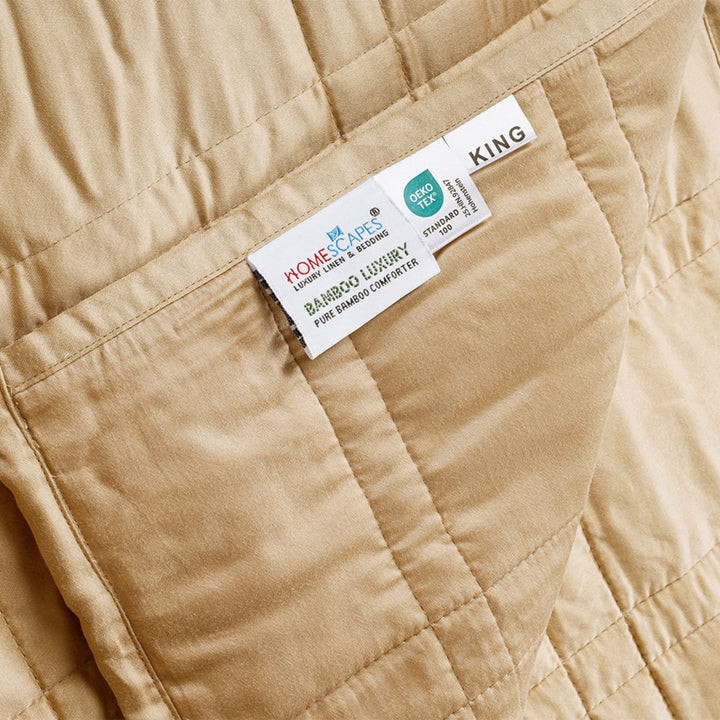 BAMBOO LUXURY Pure Bamboo Comforter 200 GSM