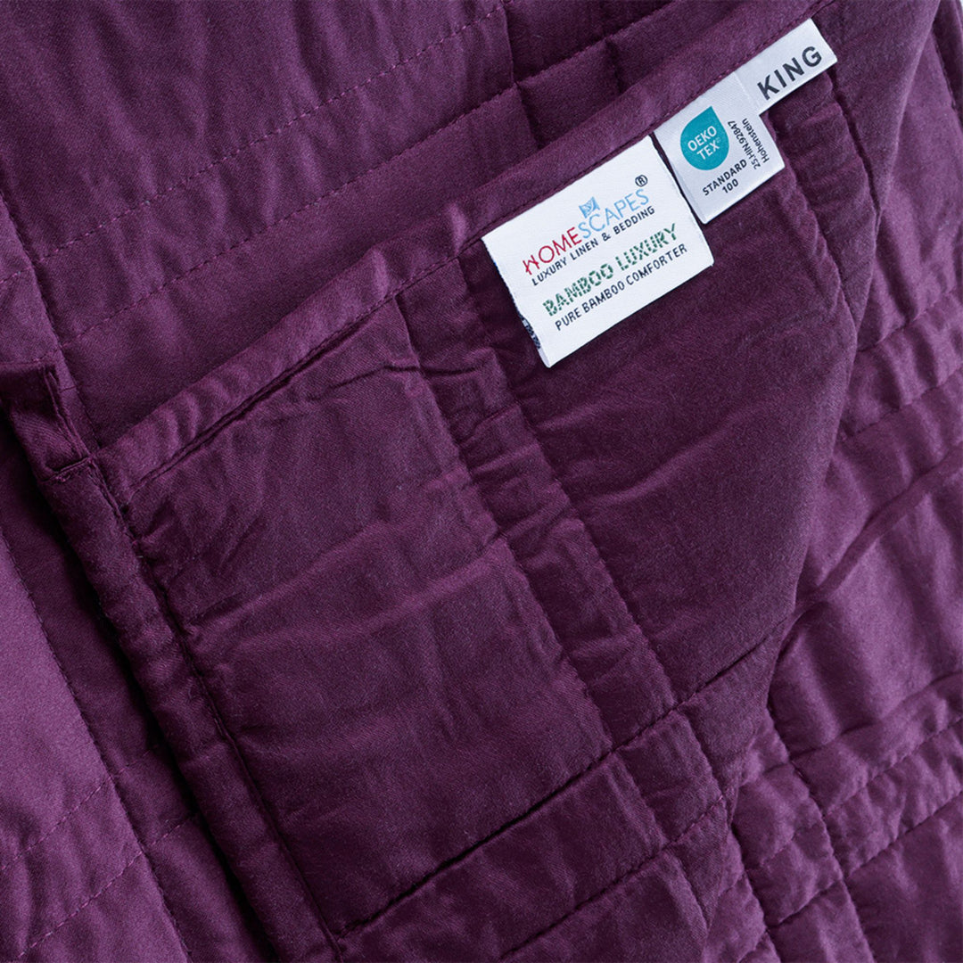 BAMBOO LUXURY Pure Bamboo Comforter 200 GSM