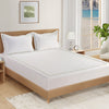 BED SHEET, DUVET COVER, PILLOW COVER SET WITH LINE EMBROIDERY