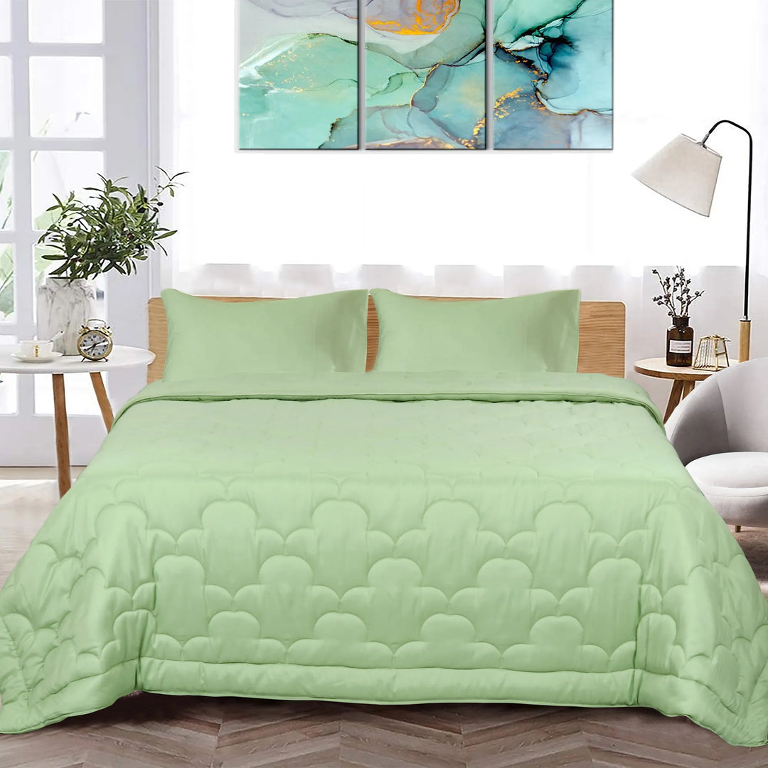 COOL FINISH PREMIUM SUMMER TOUCH AC COMFORTER & SUMMER DUVET - 120 GSM