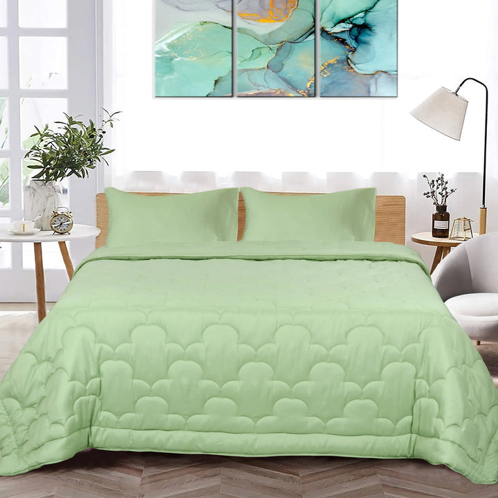 COOL FINISH PREMIUM SUMMER TOUCH AC COMFORTER & SUMMER DUVET - 120 GSM