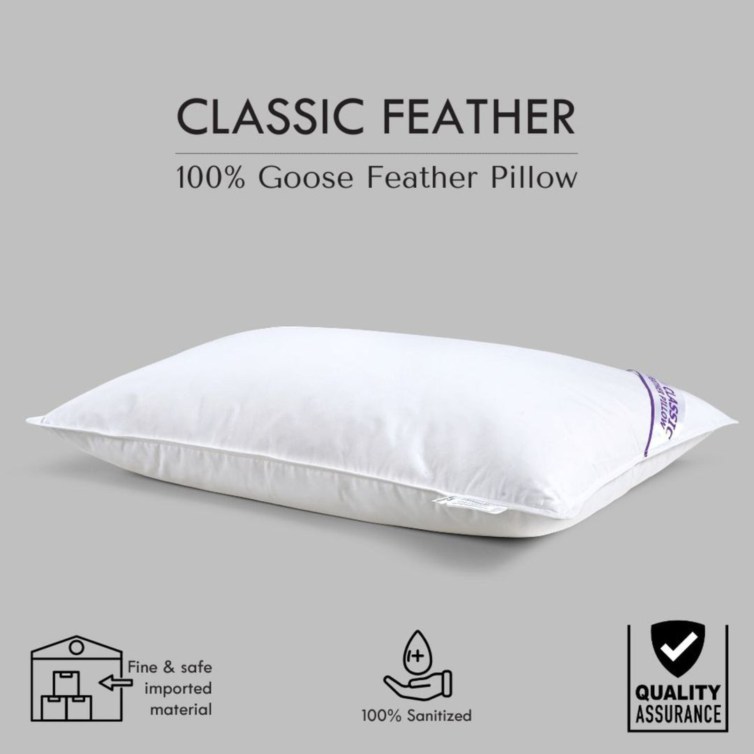 CLASSIC 100% FEATHER PILLOW