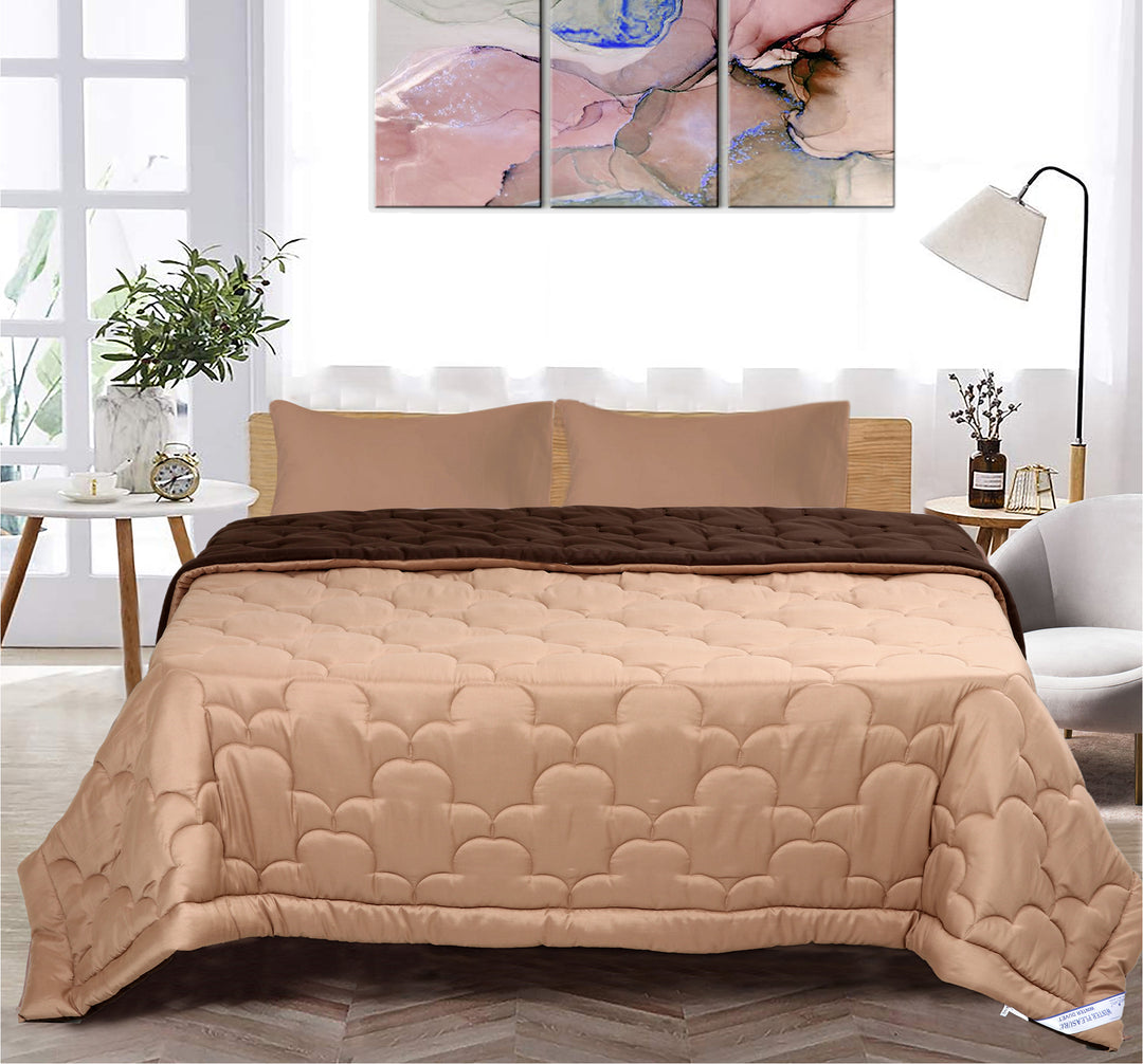 COOL FINISH PREMIUM 500 GSM - SOLID REVERSIBLE WINTER SHIELD ACUTE WINTER DUVET