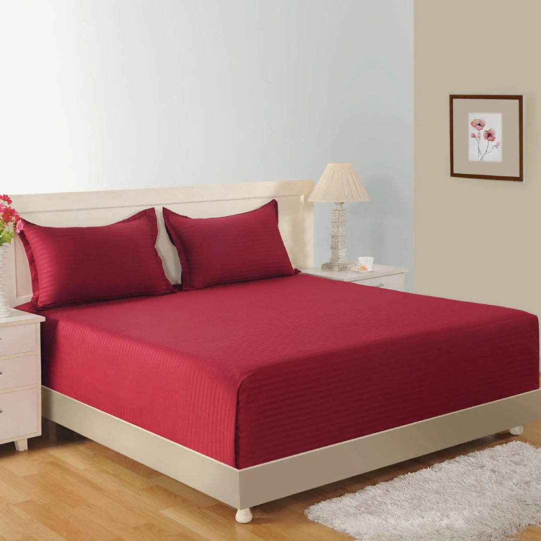 PLEASURE - BED SHEET (STRIPE/PLAIN)