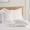 CUSHION COVERS WITH SINGLE LINE EMBROIDERY ENVELOPE STYLE