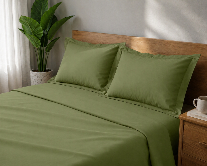 Earth & Elegance  - 450 TC Mercerised Egyptian Cotton Pillow Covers