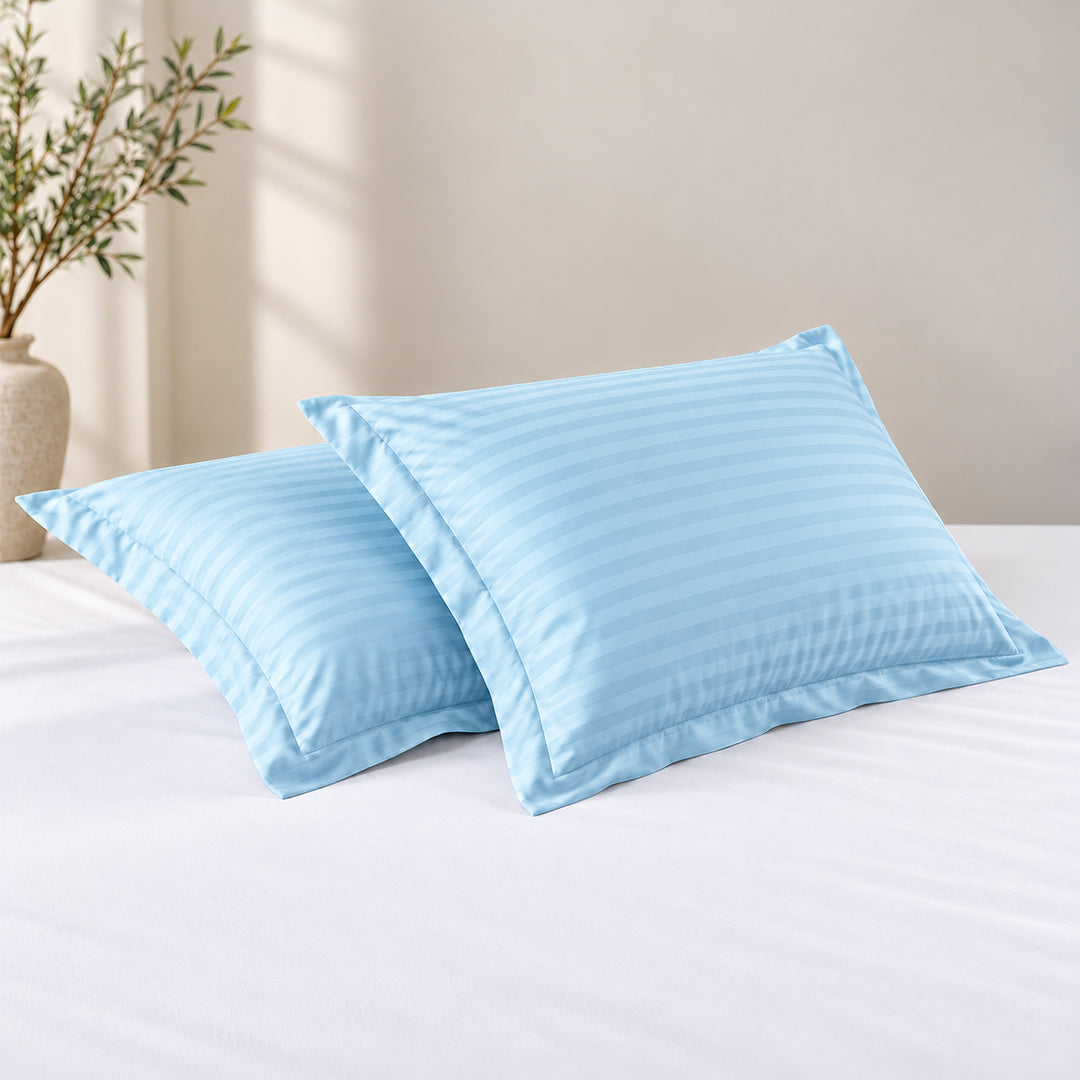 The Essence  - 350 TC Satin Stripe Pillow Covers