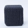 Cube Knitted Footstool
