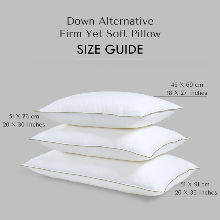 Down Alternative Firm Yet Soft Pillow