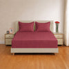 High Living - 300TC 1cm Satin Stripe Bed Sheets