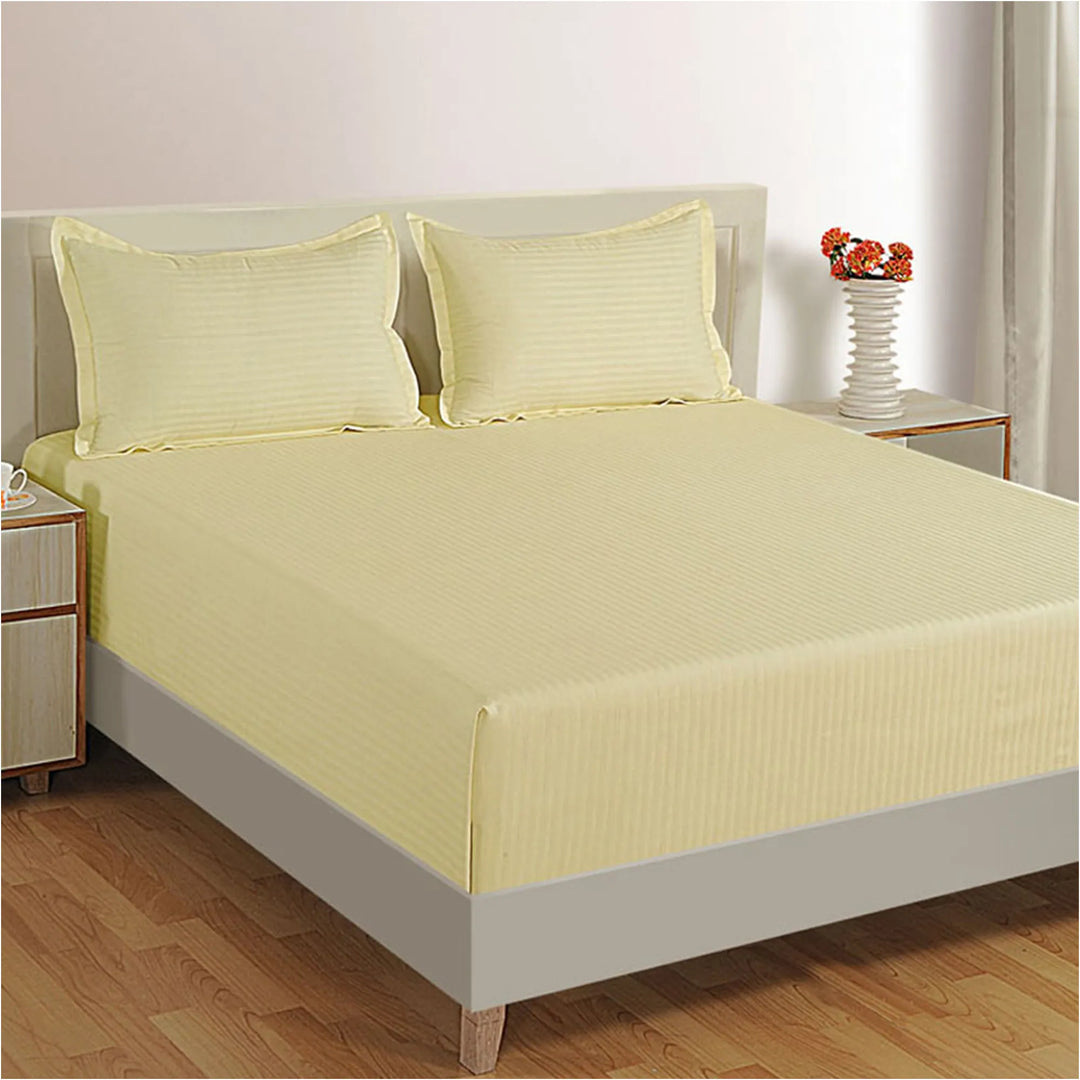 PLEASURE - BED SHEET (STRIPE/PLAIN)