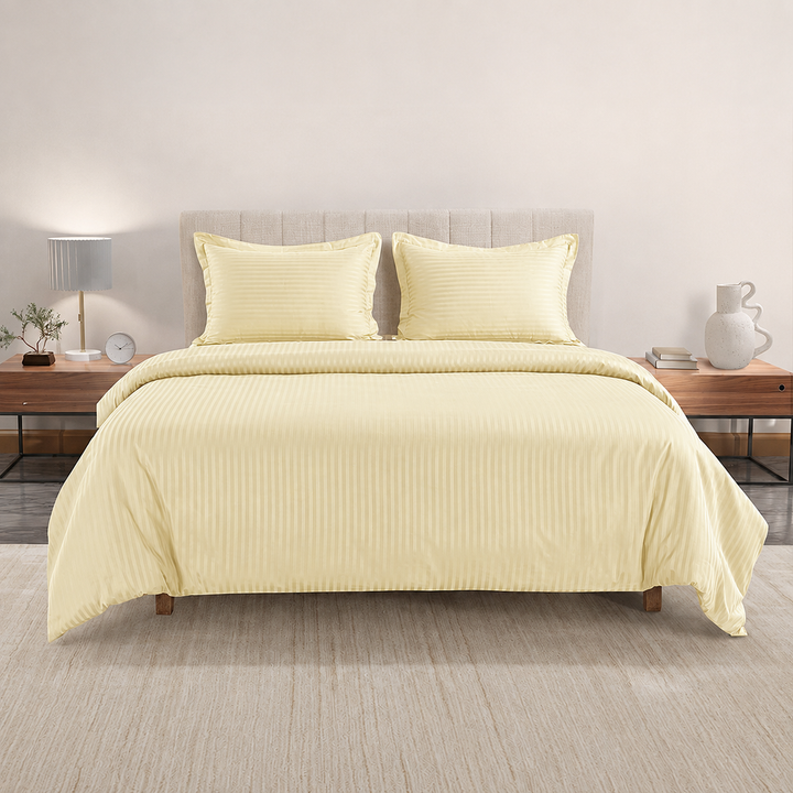 High Living - 300TC 1cm Satin Stripe Duvet Covers