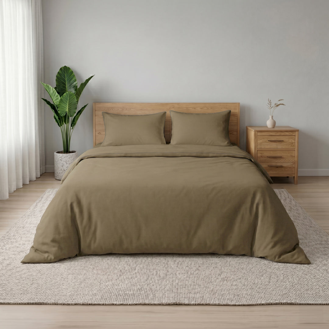 Earth & Elegance  - 450 TC Mercerised Egyptian Cotton Duvet Covers