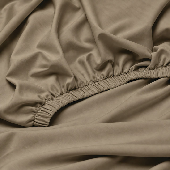 Earth & Elegance  - 450 TC Mercerised Egyptian Cotton Fitted Bed Sheets