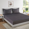 HIGH LIVING - 300TC 1CM SATIN STRIPE / PLAIN BED SHEETS