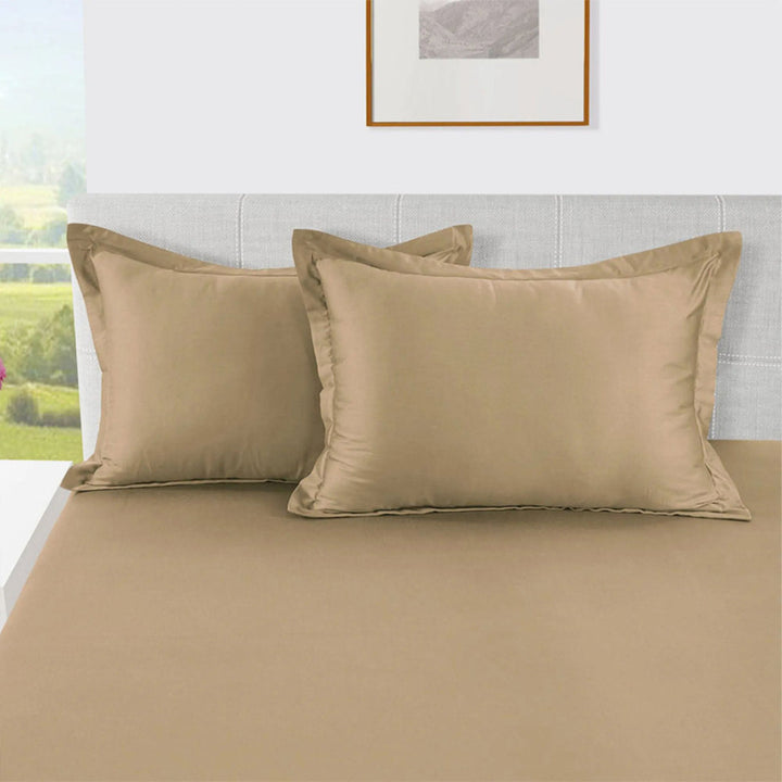HIGH LIVING - 300TC 1CM SATIN STRIPE / PLAIN PILLOW COVERS
