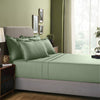 HIGH LIVING - 300TC 1CM SATIN STRIPE / PLAIN BED SHEETS