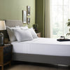 HIGH LIVING - 300TC 1CM SATIN STRIPE / PLAIN BED SHEETS