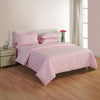 HIGH LIVING - 300TC 1CM SATIN STRIPE / PLAIN DUVET COVERS