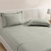 HIGH LIVING - 300TC 1CM SATIN STRIPE / PLAIN PILLOW COVERS